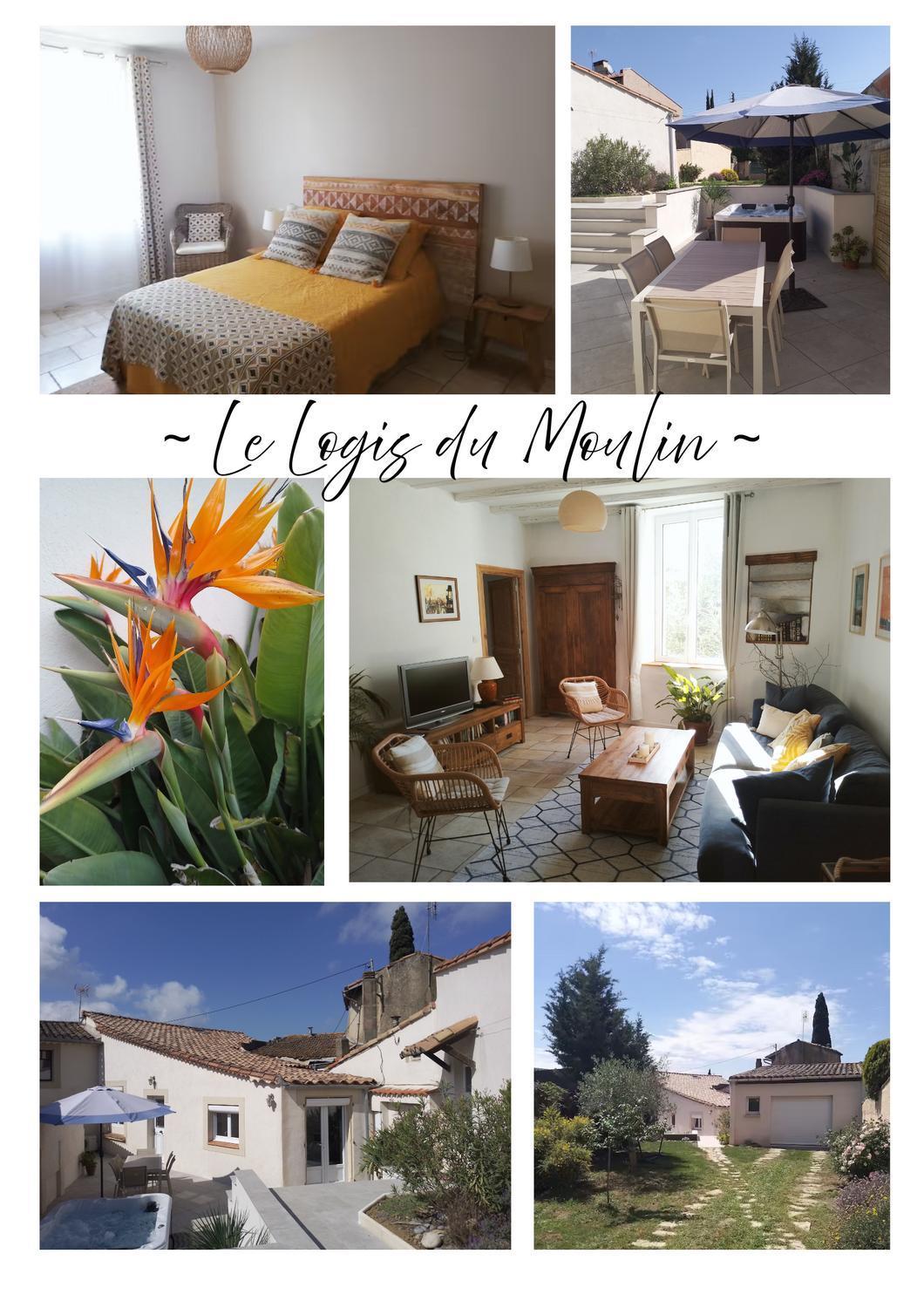 Le logis du moulin, à 800m de la cité médiévale Carcassonne Exterior foto